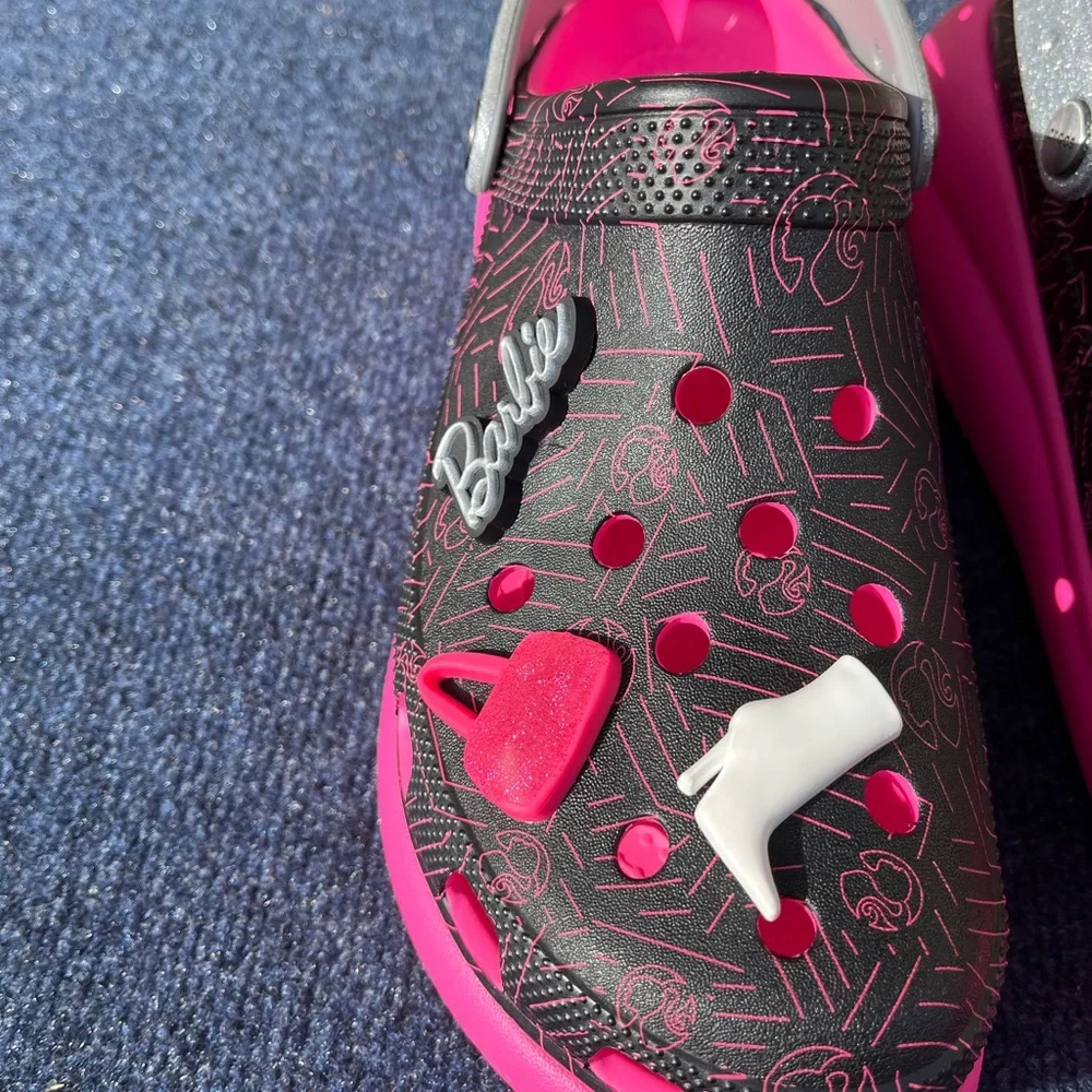 Barbie CROCS Women Size 12 Wedge New w/o tags - Picture 6 of 9